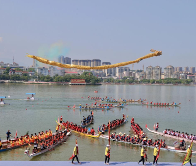 百舸爭渡競風(fēng)流 仙客來助力2024&ldquo;廬山杯&rdquo;長江經(jīng)濟帶龍舟邀請賽